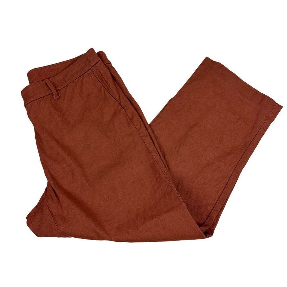 J. Jill Linen Stretch Crop Pant size 12